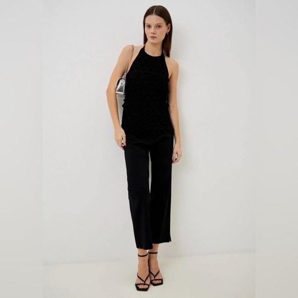 Adolpho Dominguez Black Knit Tank, BNWT, Large - Picture 2 of 16